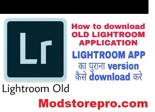 Lightroom Apk Old Version Download